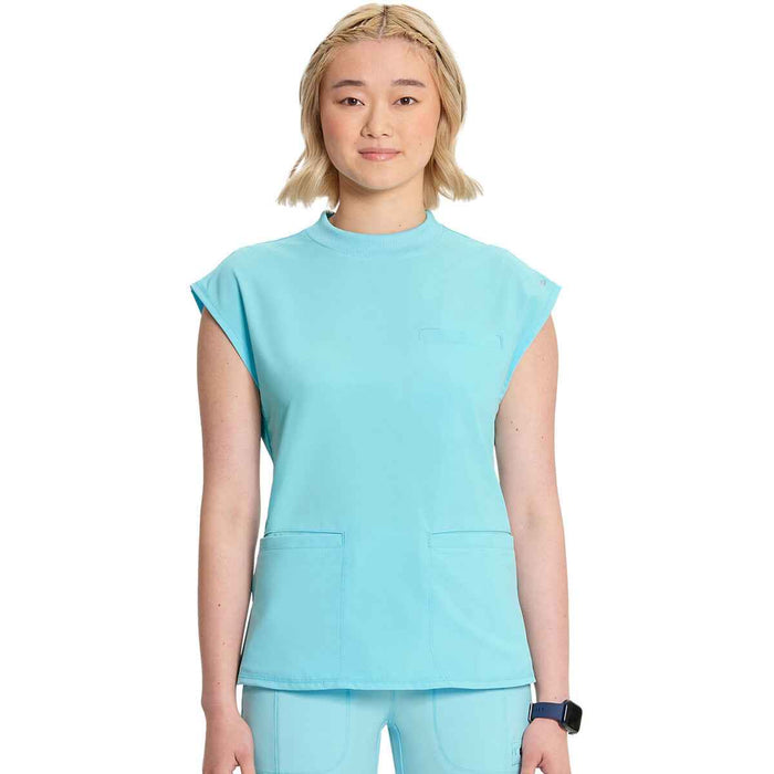 Cherokee CK742A - Mock Neck Top