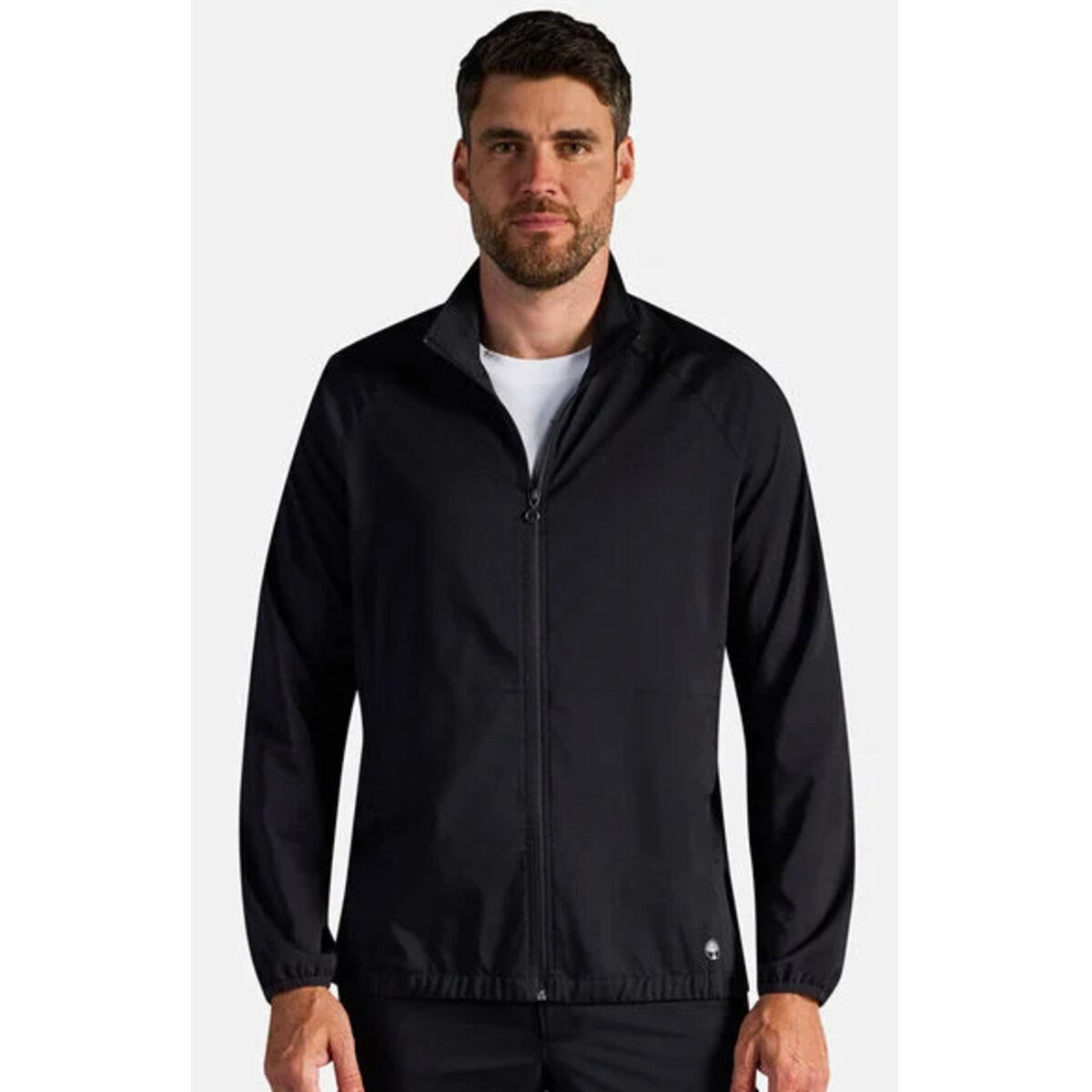Healing Hands HH303A - Men's Van Packable Scrub Jacket - Black