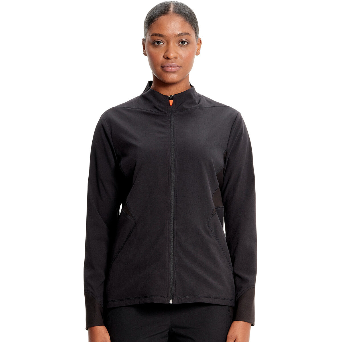 Infinity IN320A - Zip Front Jacket - Black