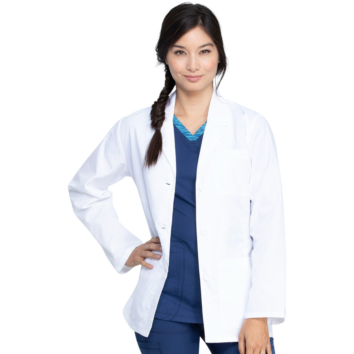 Dickies Medical 84401 - 28" Consultation Lab Coat - White