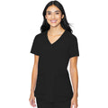 Med Couture MC2411 - 3 Pocket Top - Black