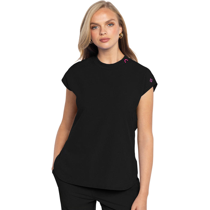 Med Couture MC703 - Round Neck Tuckable Top