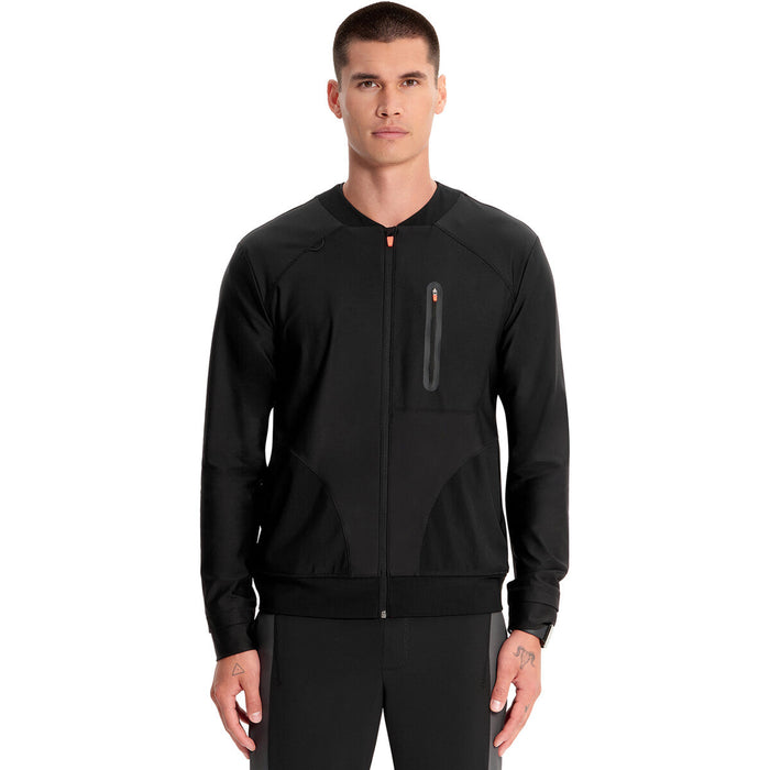 Infinity IN322A - Men's Knit Zip Front Jacket
