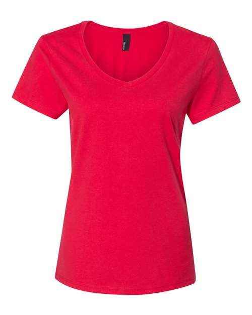 Hanes S04V - Women's Perfect-T V-Neck T-Shirt