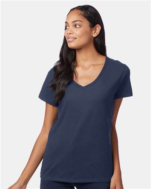 Hanes S04V - Women's Perfect-T V-Neck T-Shirt Hanes