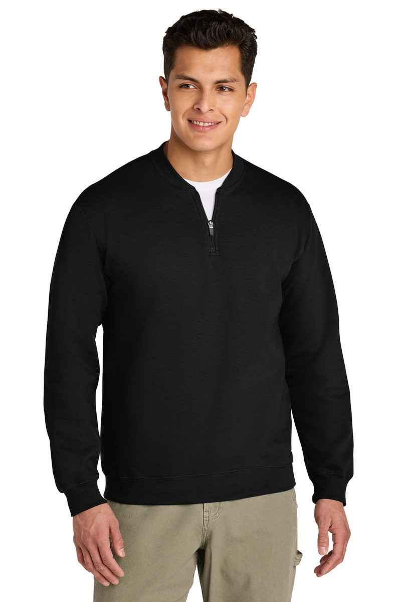 Gildan SF008 - Unisex Softstyle® Midweight Quarter-Zip Sweatshirt