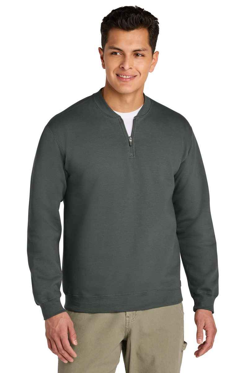 Gildan SF008 - Unisex Softstyle® Midweight Quarter-Zip Sweatshirt