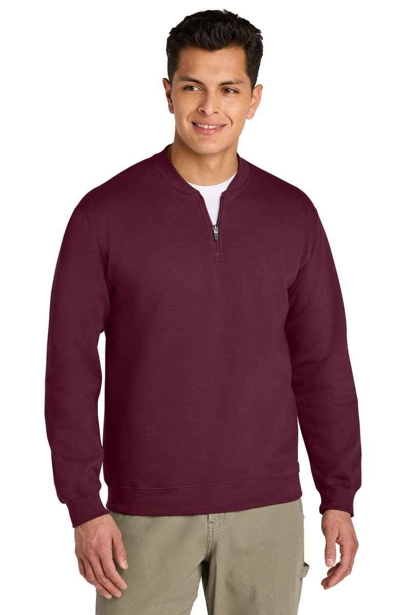 Gildan SF008 - Unisex Softstyle® Midweight Quarter-Zip Sweatshirt