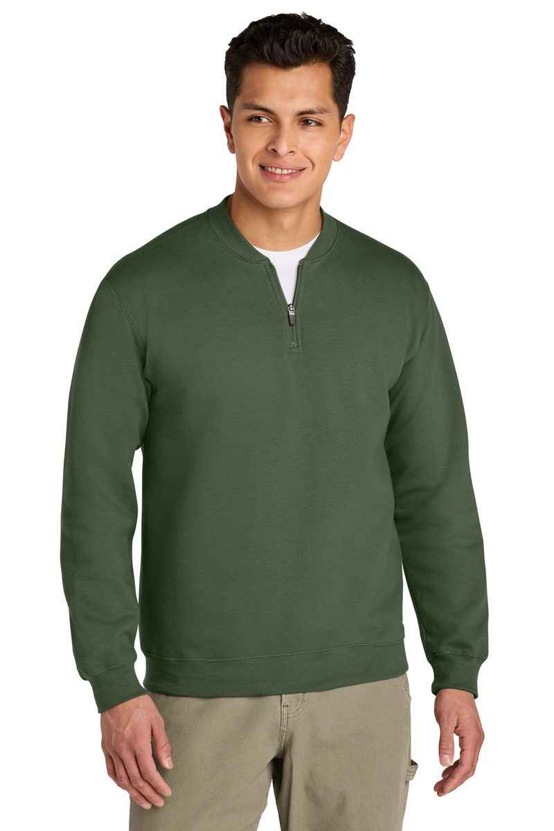 Gildan SF008 - Unisex Softstyle® Midweight Quarter-Zip Sweatshirt