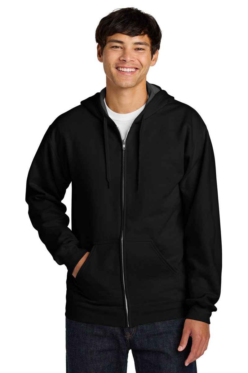 Gildan SF600 - Unisex Softstyle® Midweight Full-Zip Hooded Sweatshirt