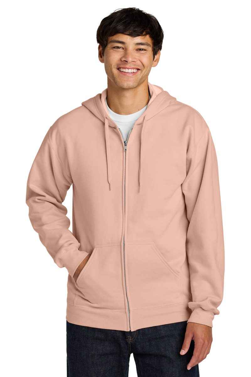 Gildan SF600 - Unisex Softstyle® Midweight Full-Zip Hooded Sweatshirt