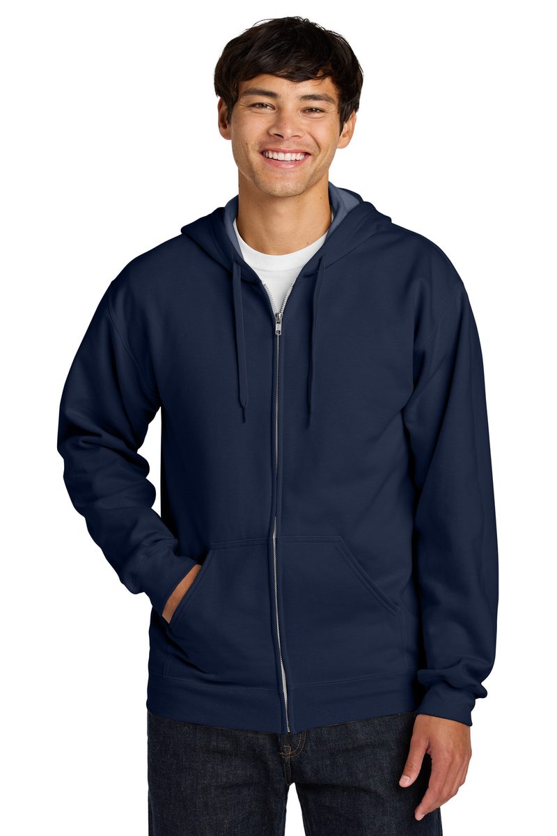 Gildan SF600 - Unisex Softstyle® Midweight Full-Zip Hooded Sweatshirt Gildan