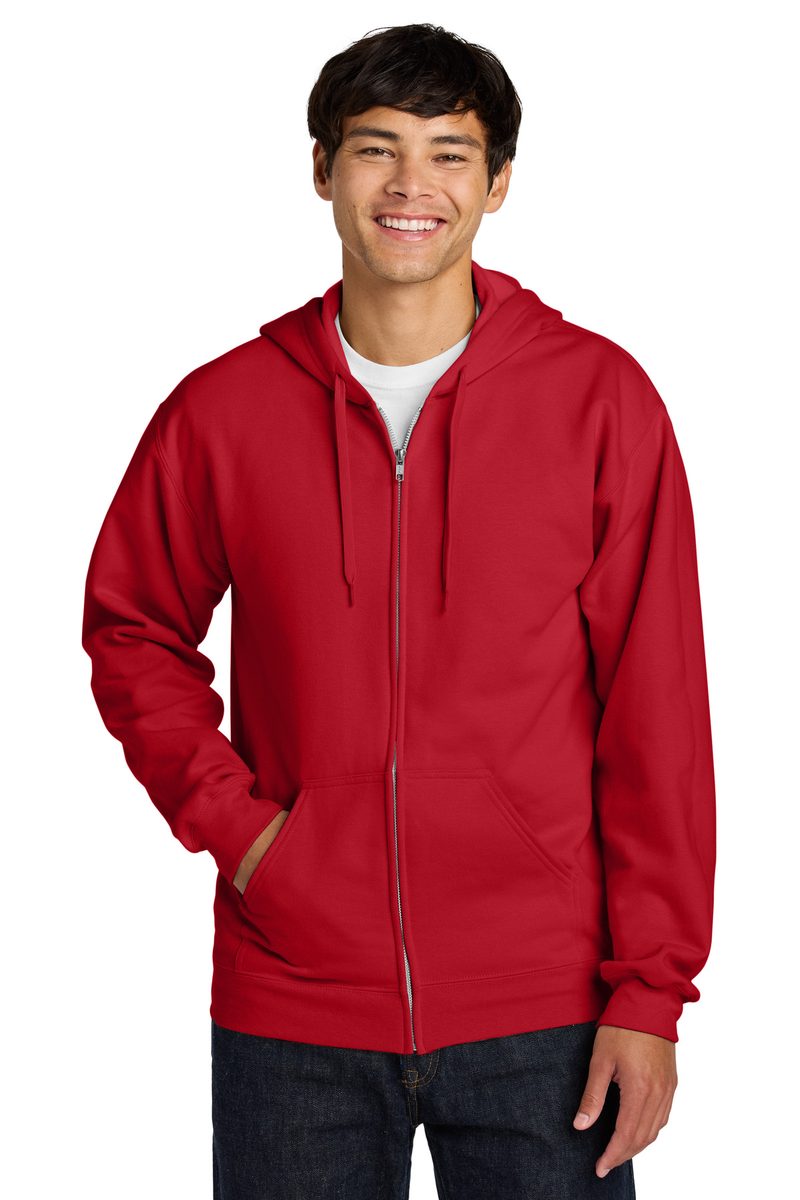 Gildan SF600 - Unisex Softstyle® Midweight Full-Zip Hooded Sweatshirt Gildan