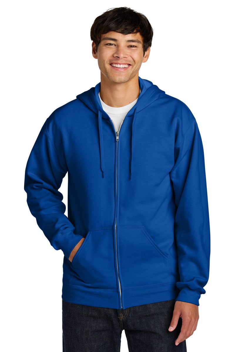 Gildan SF600 - Unisex Softstyle® Midweight Full-Zip Hooded Sweatshirt Gildan
