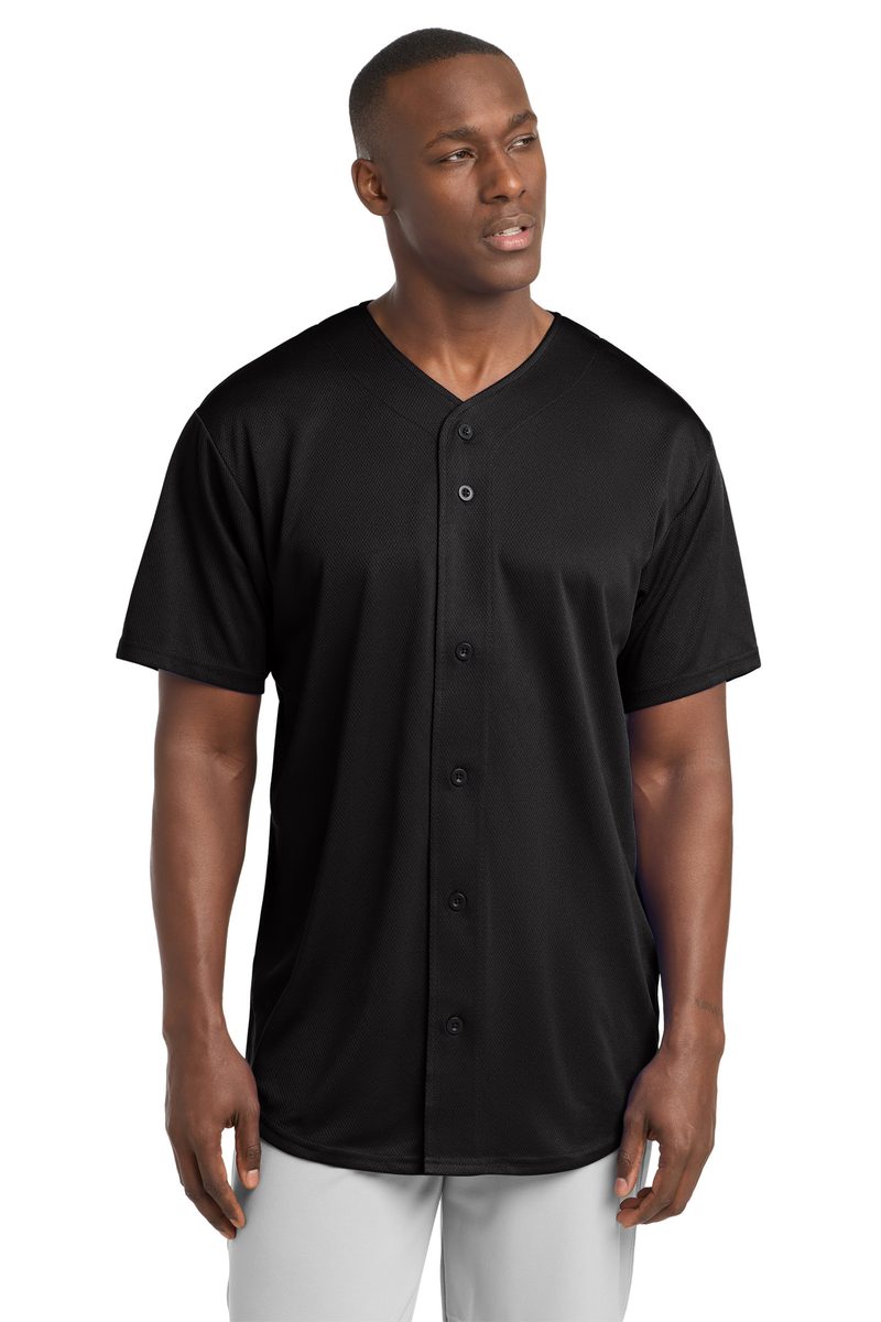 Sport-Tek ST220 - PosiCharge Tough Mesh Full-Button Jersey Sport-Tek