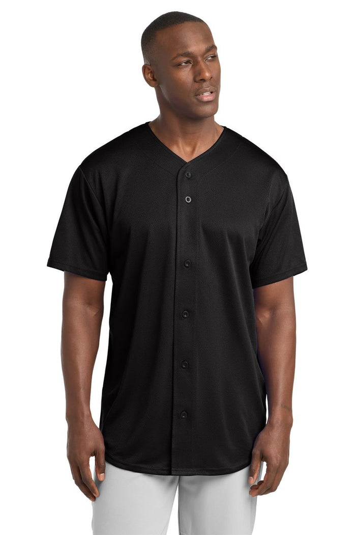 Sport-Tek ST220 - PosiCharge Tough Mesh Full-Button Jersey
