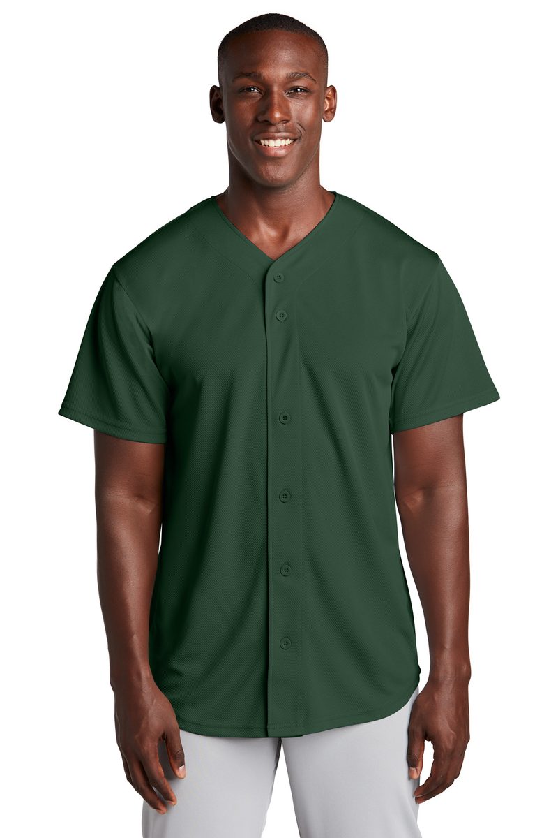 Sport-Tek ST220 - PosiCharge Tough Mesh Full-Button Jersey Sport-Tek