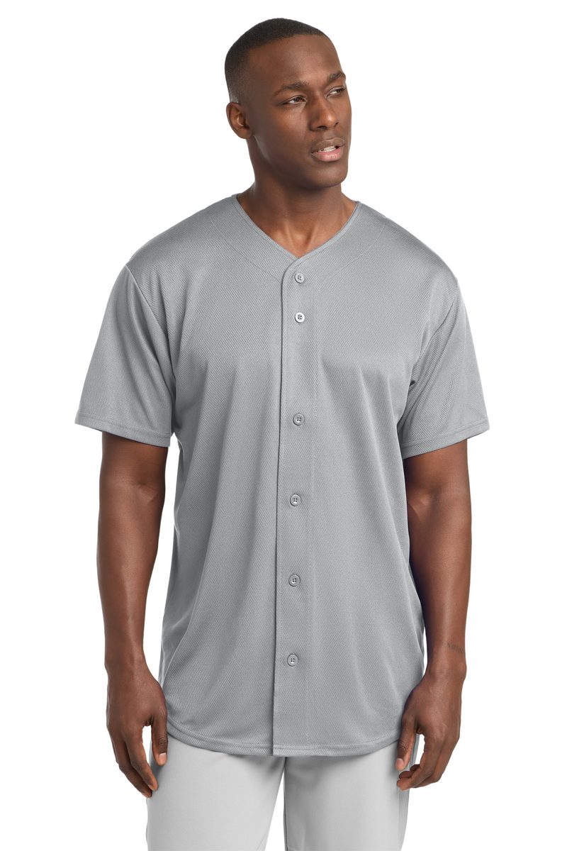 Sport-Tek ST220 - PosiCharge Tough Mesh Full-Button Jersey Sport-Tek