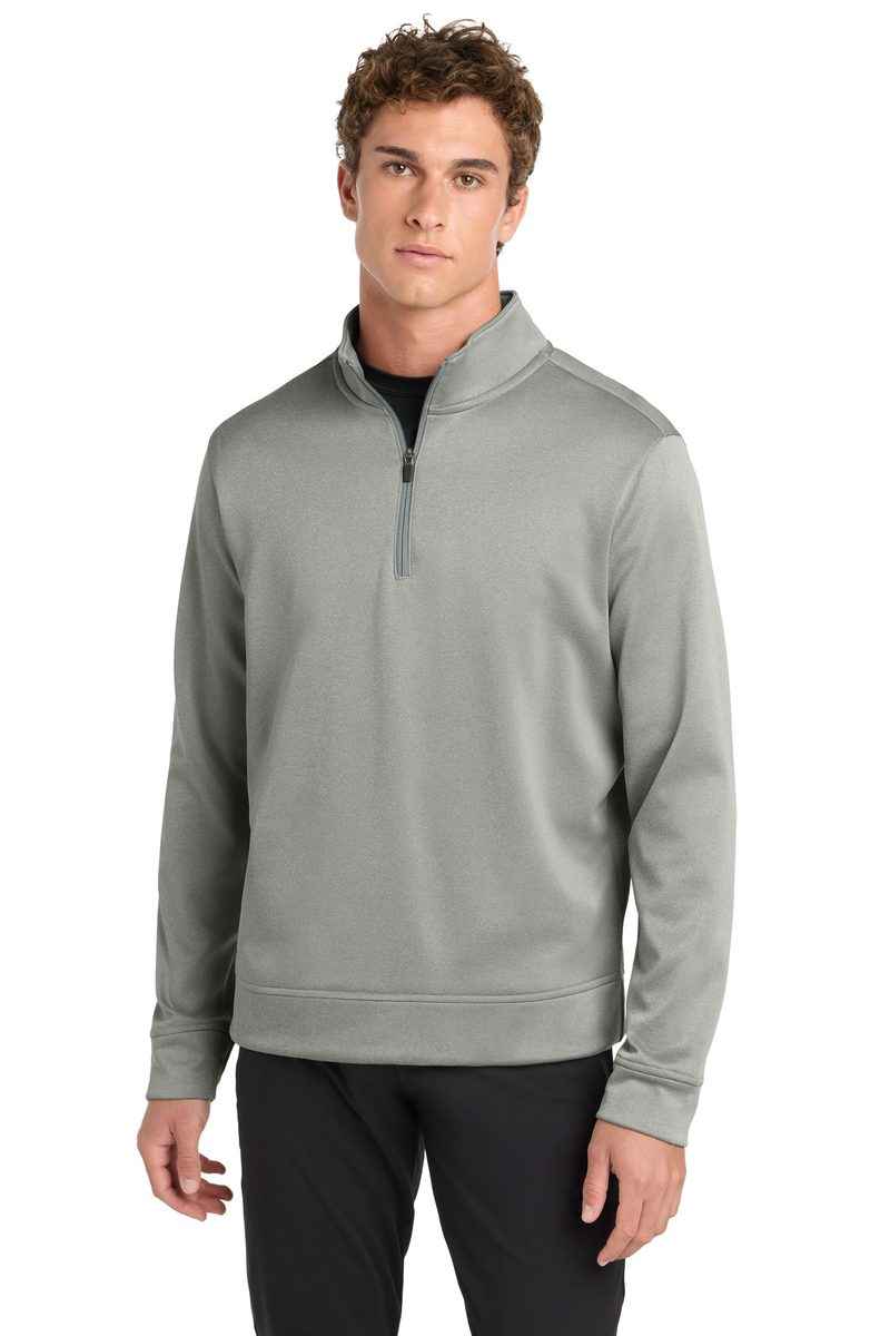 Sport-Tek ST263 - PosiCharge Sport-Wick Heather Fleece 1/4-Zip Pullover