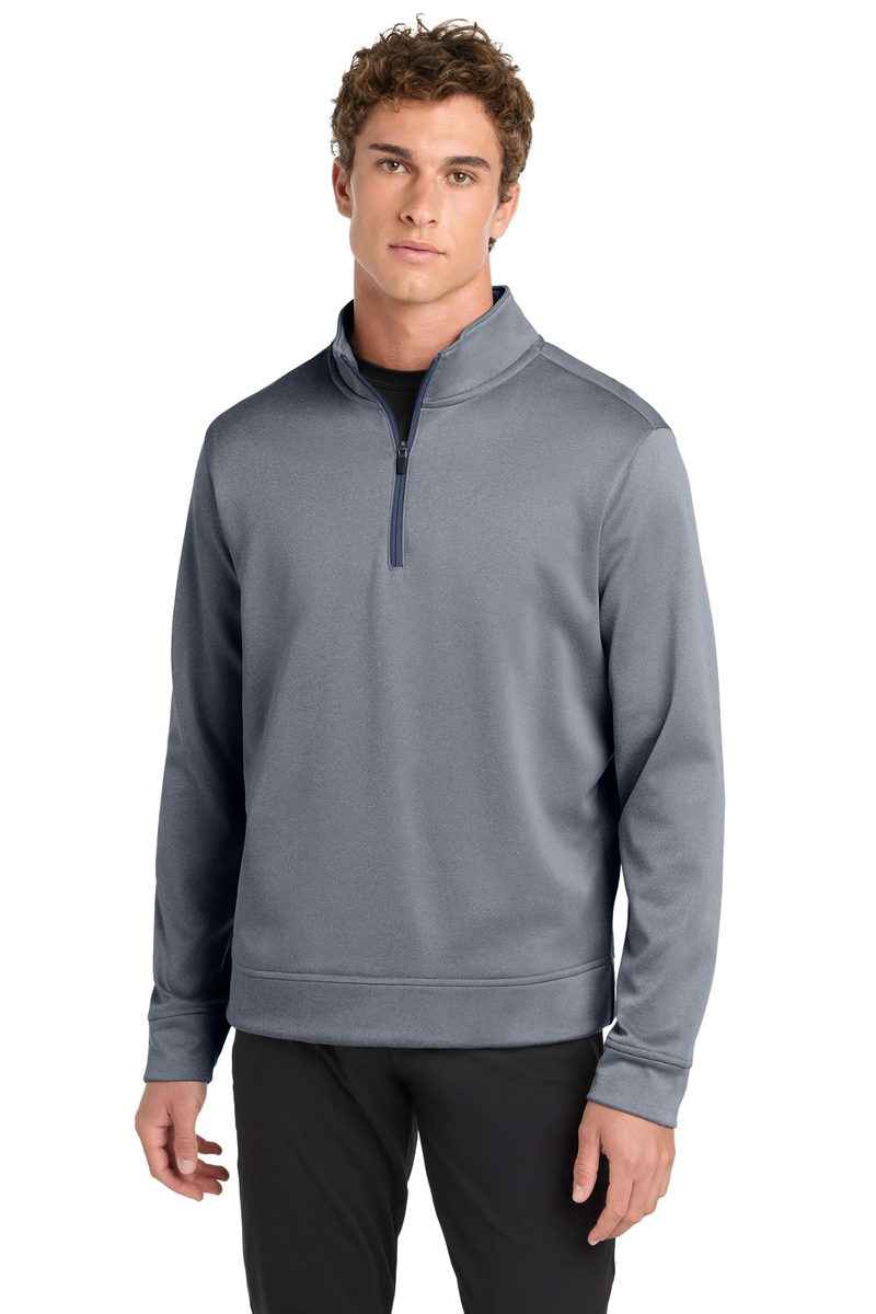 Sport-Tek ST263 - PosiCharge Sport-Wick Heather Fleece 1/4-Zip Pullover