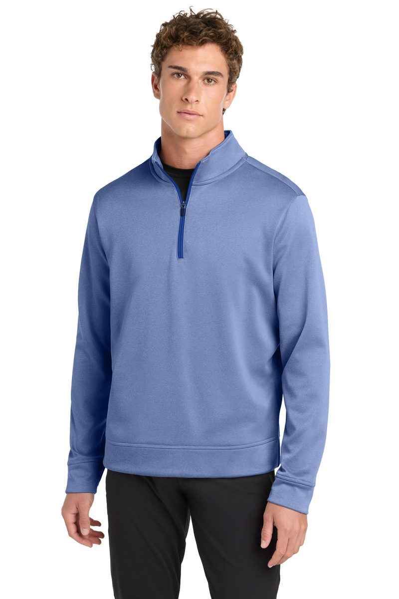 Sport-Tek ST263 - PosiCharge Sport-Wick Heather Fleece 1/4-Zip Pullover