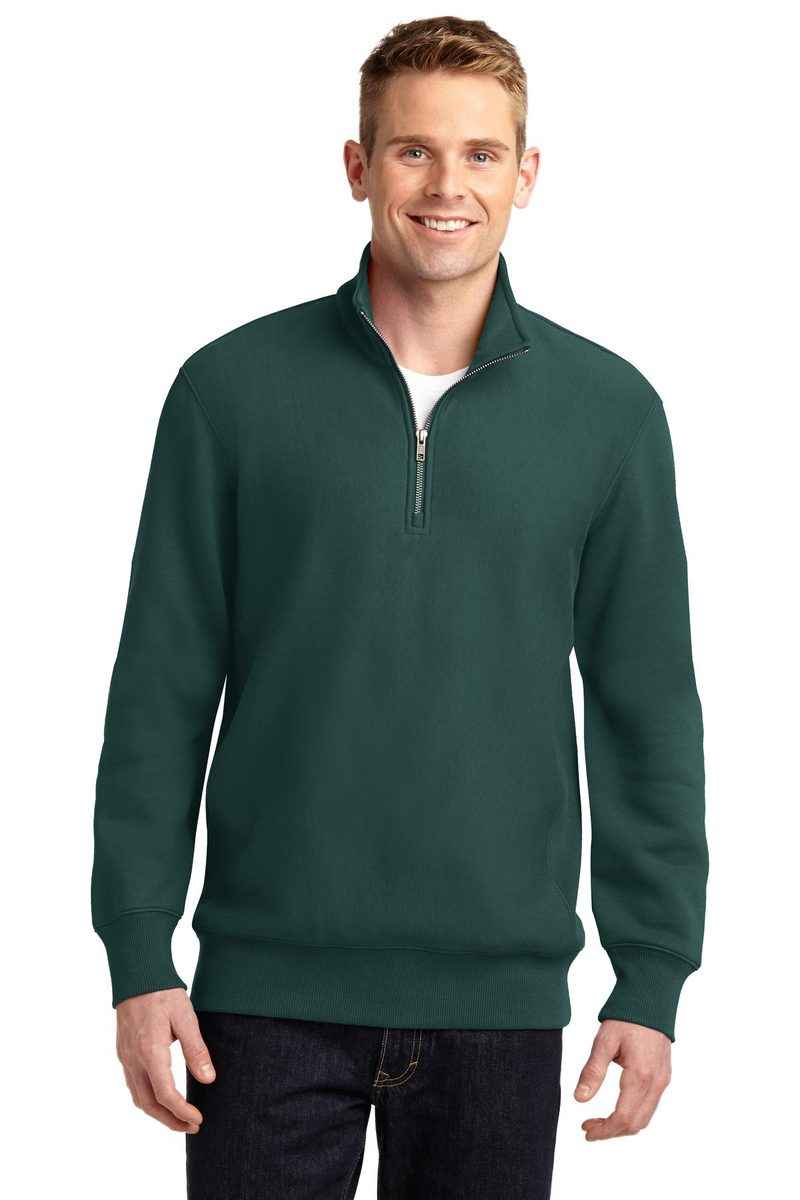 Sport-Tek ST283 - Super Heavyweight 1/4-Zip Pullover Sweatshirt