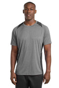 Sport-Tek ST361 - Heather Colorblock Contender Tee