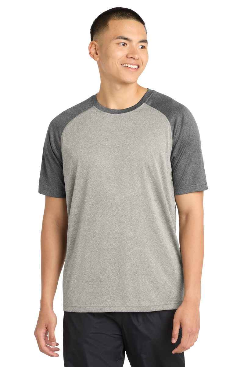 Sport-Tek ST362 - Heather-On-Heather Contender Tee