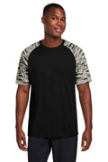 Sport-Tek ST376 - Drift Camo Colorblock Tee