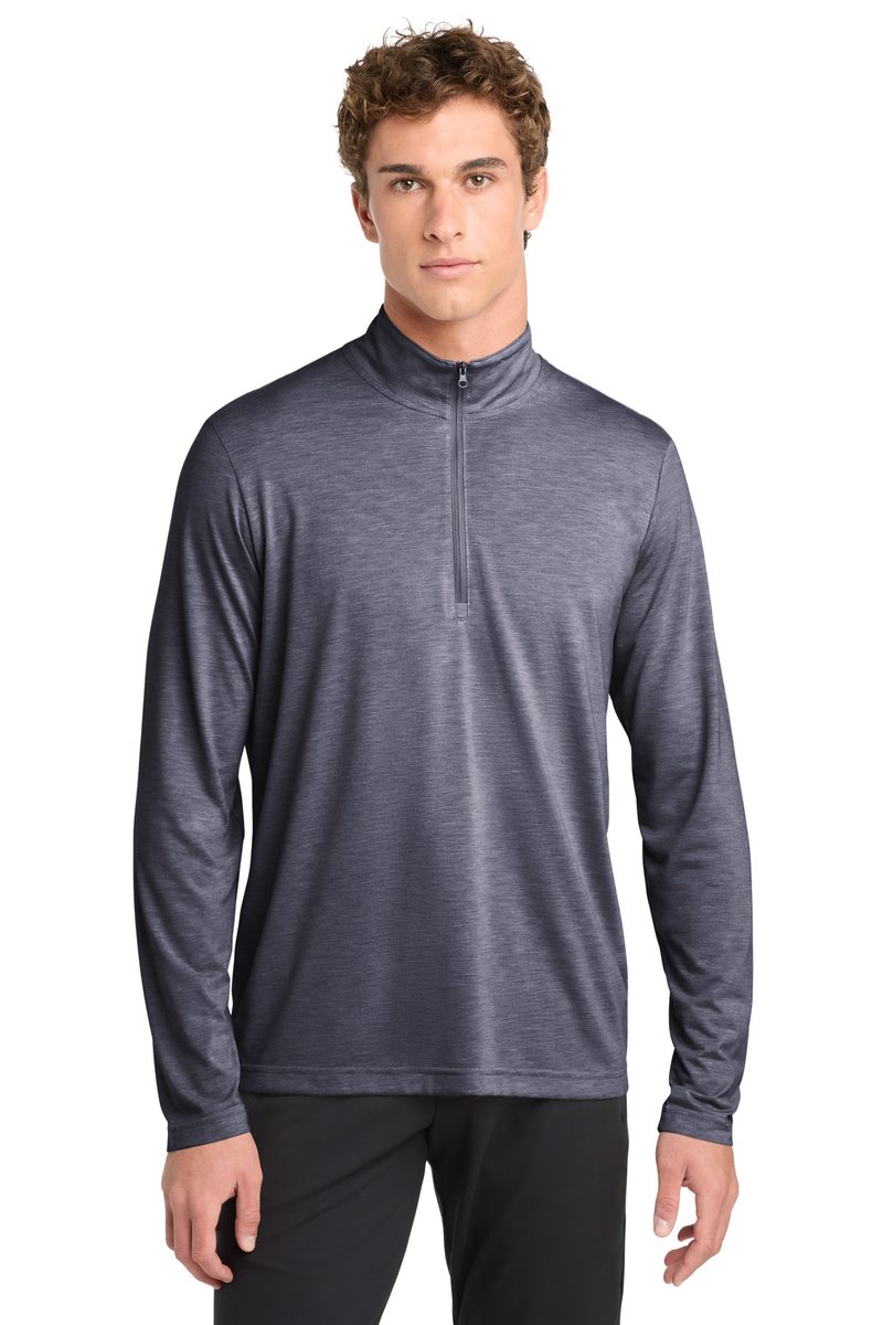Sport-Tek ST407 - PosiCharge Tri-Blend Wicking 1/4-Zip Pullover Sport-Tek