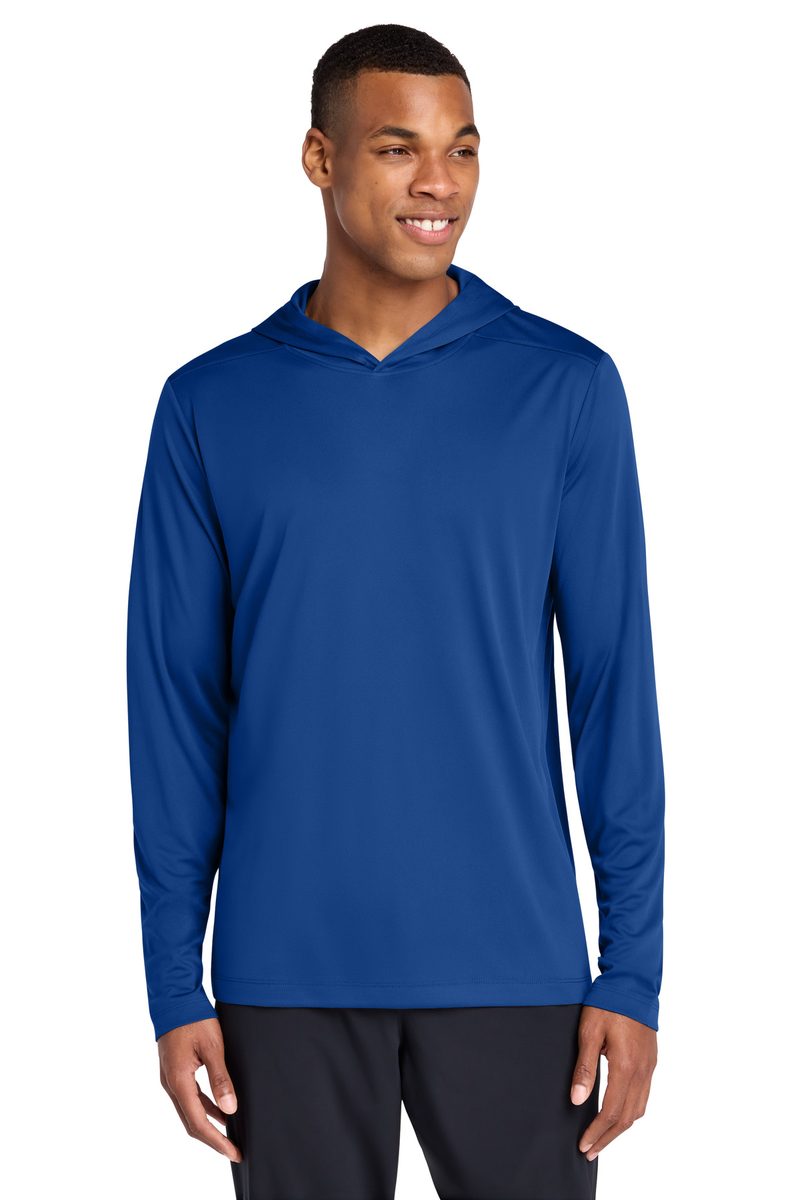 Sport-Tek ST420LSH - Posi-UV Pro Long Sleeve Hoodie Sport-Tek
