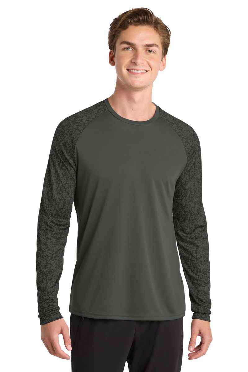 Sport-Tek ST460LS - Long Sleeve Digi Camo Tee