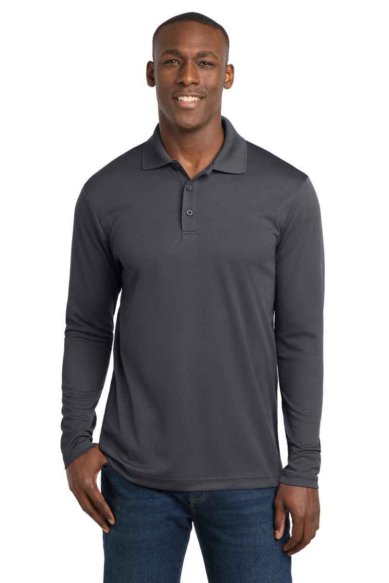 Sport-Tek ST640LS - PosiCharge RacerMesh Long Sleeve Polo