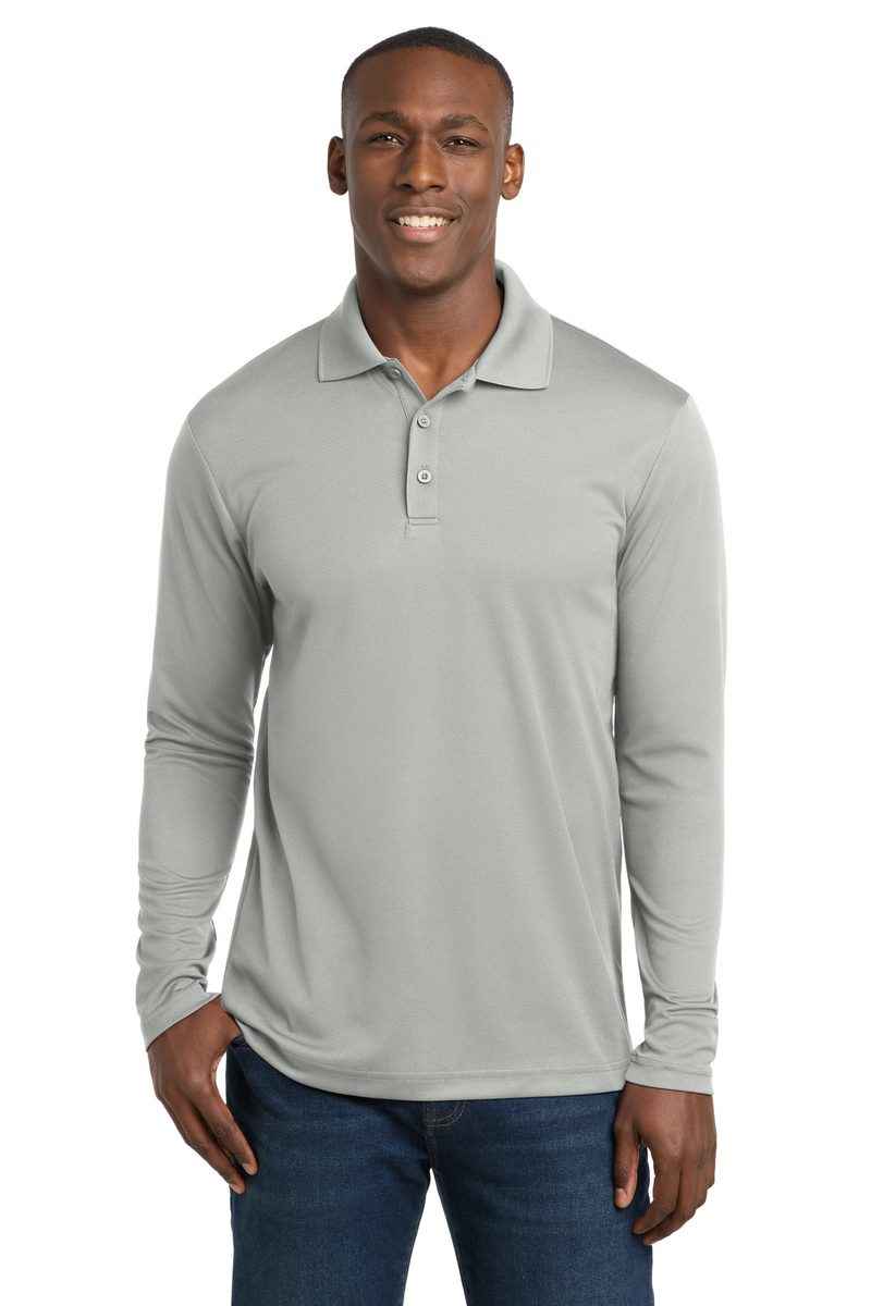 Sport-Tek ST640LS - PosiCharge RacerMesh Long Sleeve Polo
