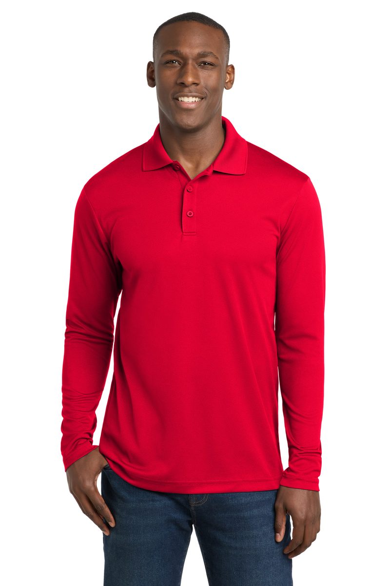Sport-Tek ST640LS - PosiCharge RacerMesh Long Sleeve Polo Sport-Tek