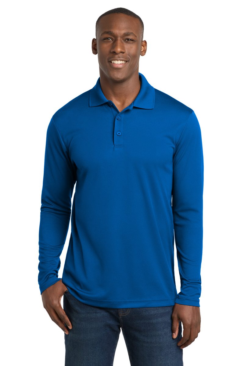 Sport-Tek ST640LS - PosiCharge RacerMesh Long Sleeve Polo Sport-Tek