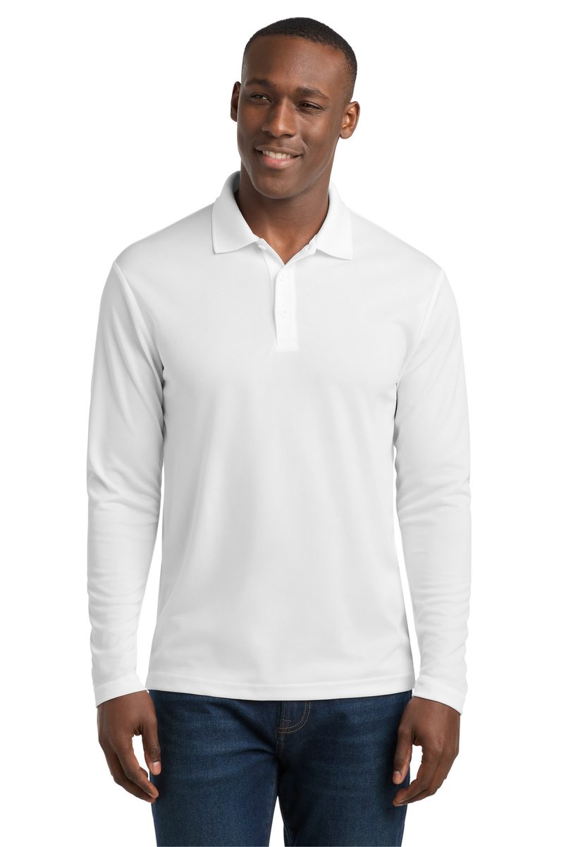 Sport-Tek ST640LS - PosiCharge RacerMesh Long Sleeve Polo Sport-Tek