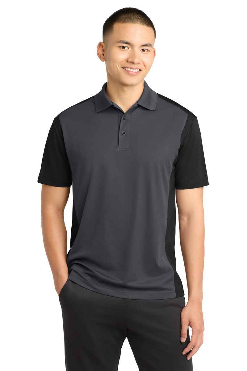 Sport-Tek ST652 - Colorblock Micropique Sport-Wick Polo