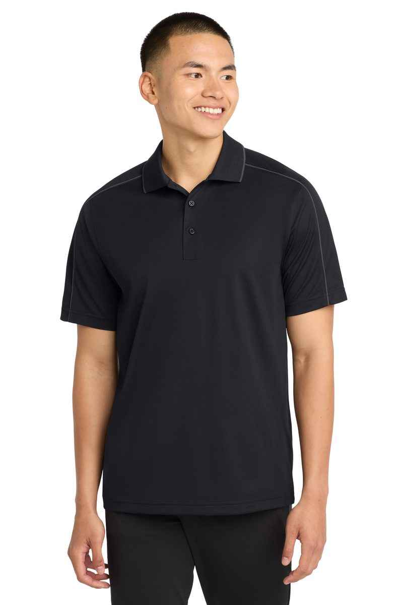 Sport-Tek ST653 - Micropique Sport-Wick Piped Polo