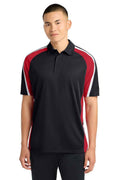 Sport-Tek ST654 - Tricolor Micropique Sport-Wick Polo