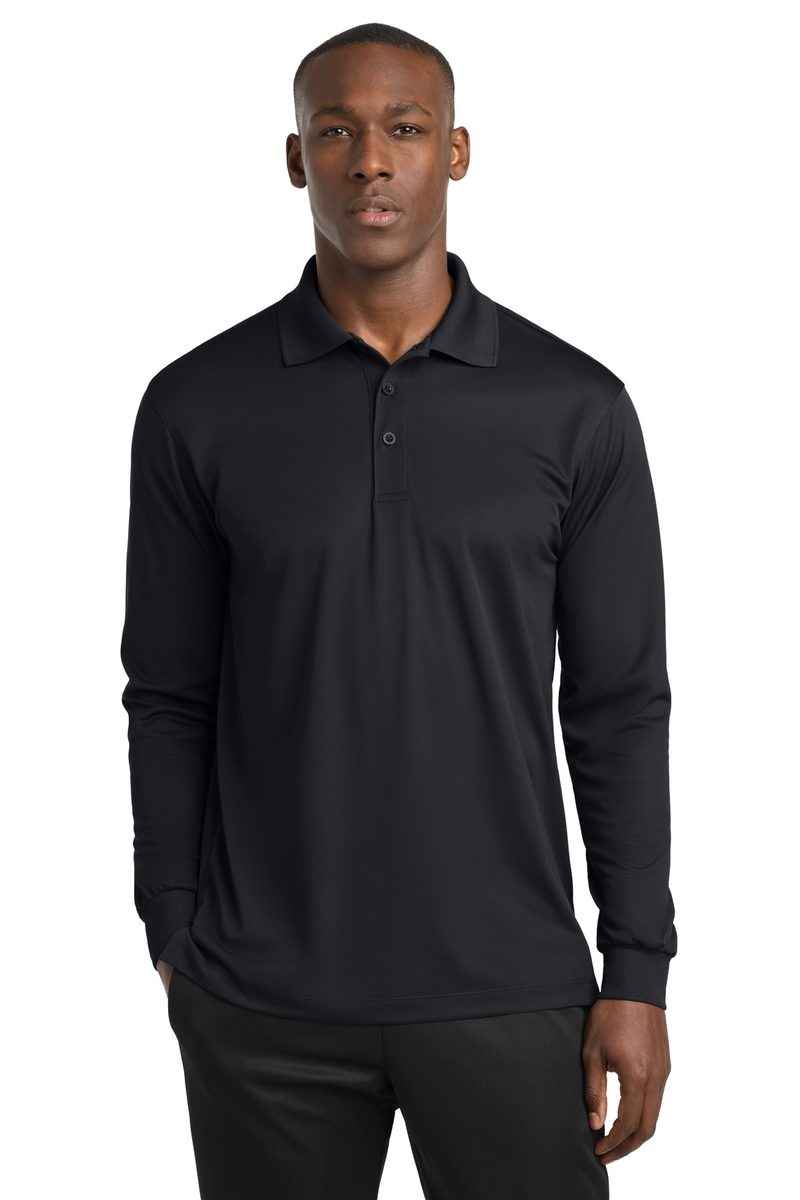 Sport-Tek ST657 - Long Sleeve Micropique Sport-Wick Polo