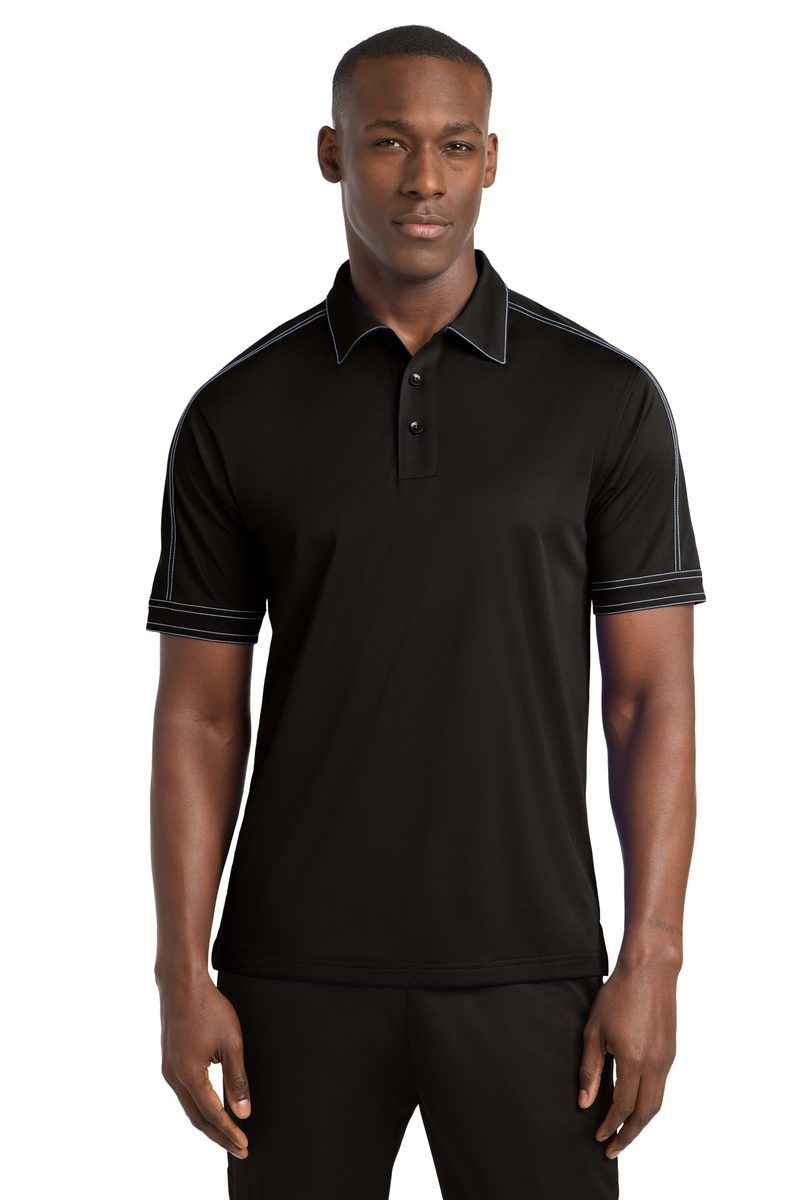 Sport-Tek ST659 - Contrast Stitch Micropique Sport-Wick Polo