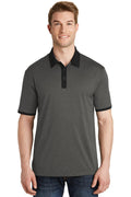 Sport-Tek ST667 - Heather Contender Contrast Polo Sport-Tek