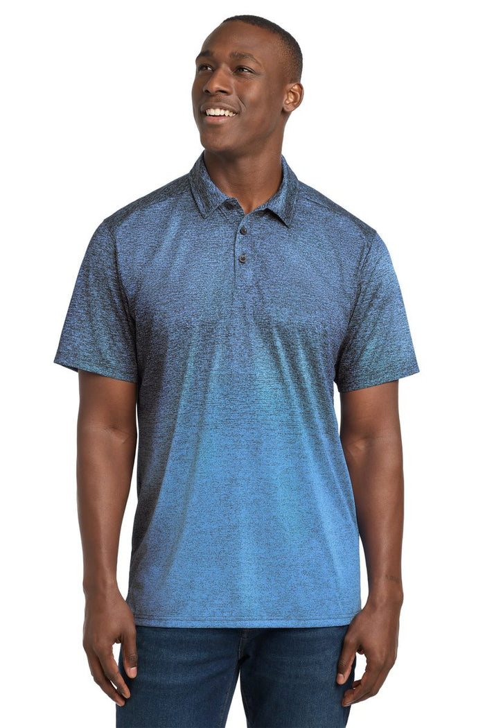 Sport-Tek ST671 - Ombre Heather Polo