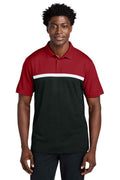Sport-Tek ST741 - UV Micropique Colorblock Polo