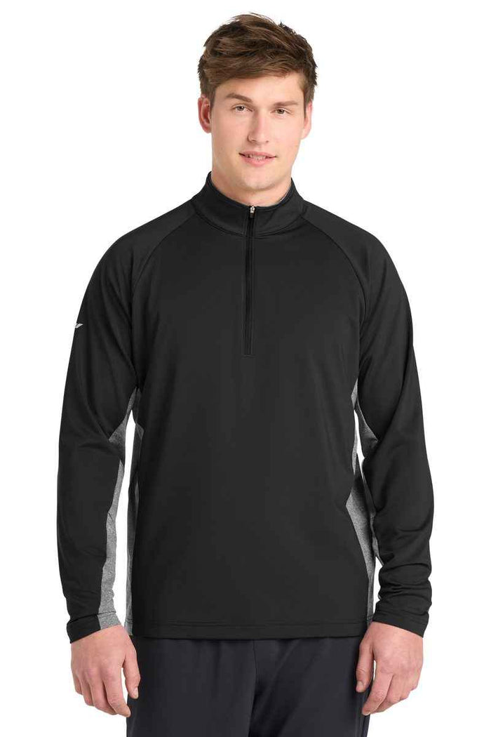 Sport-Tek ST854 - Sport-Wick Stretch Contrast 1/4-Zip Pullover