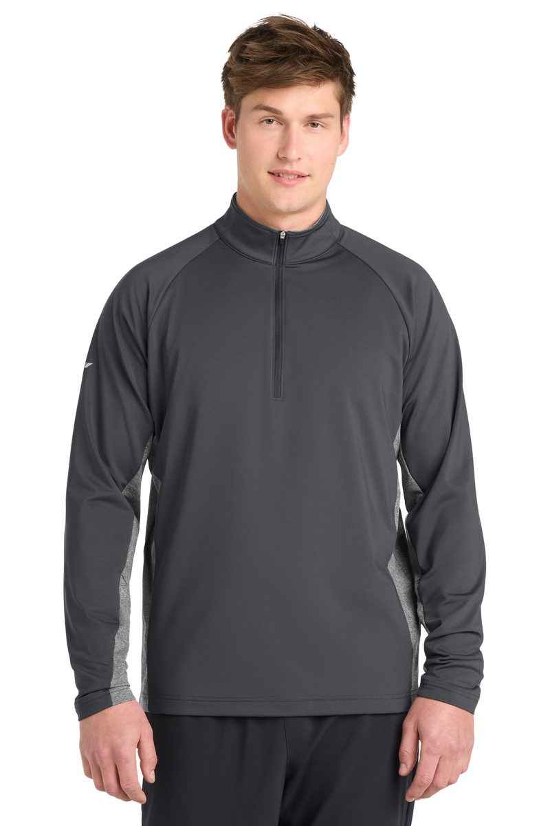Sport-Tek ST854 - Sport-Wick Stretch Contrast 1/4-Zip Pullover