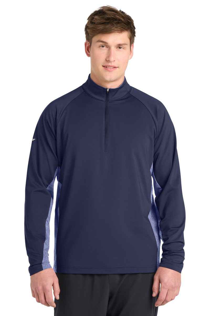 Sport-Tek ST854 - Sport-Wick Stretch Contrast 1/4-Zip Pullover