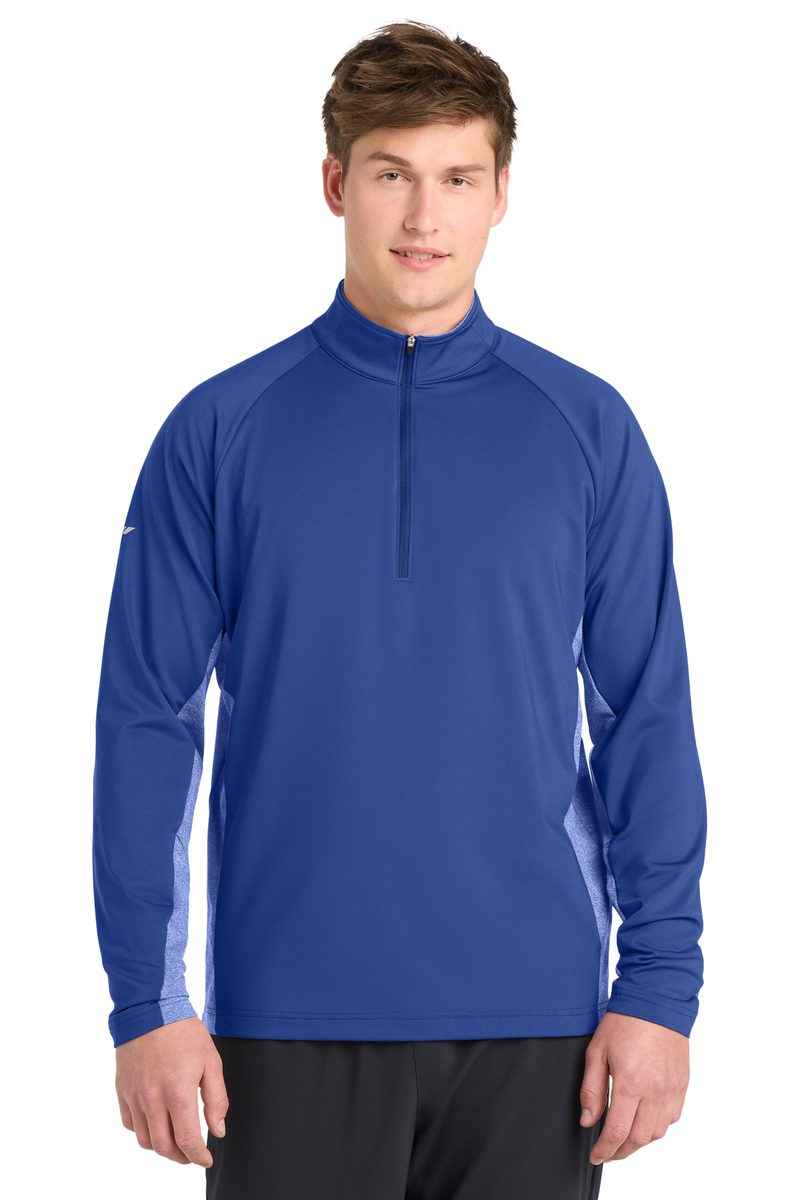 Sport-Tek ST854 - Sport-Wick Stretch Contrast 1/4-Zip Pullover