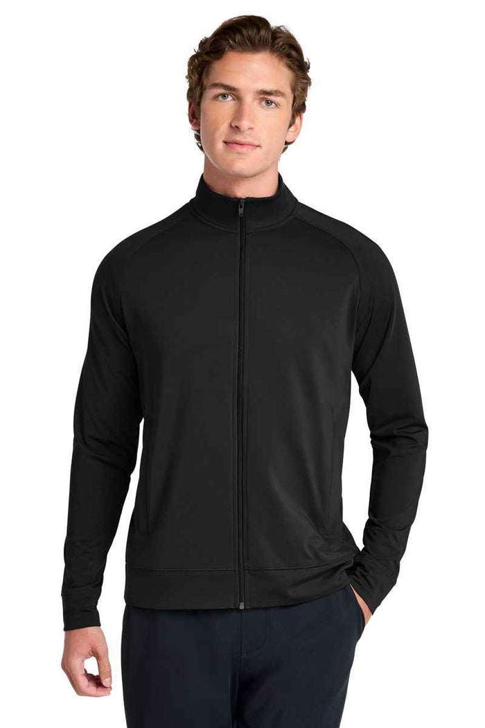 Sport-Tek ST857 - Sport-Wick Stretch Full-Zip Cadet Jacket
